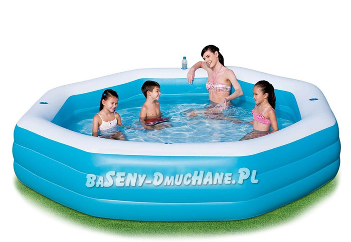 Basen Dmuchany Duzy Osmiokat 305 X 58 Cm Dla Rodziny Baseny