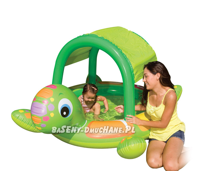 Brodzik Dla Dzieci Zolwik Z Daszkiem 180 X 145 X 104 Baseny