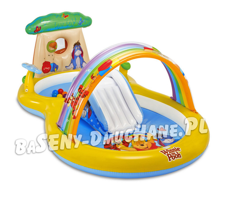 Dmuchany Plac Zabaw Dla Dzieci Kubus Puchatek Intex 57136 Baseny Ogrodowe Intex I Bestway