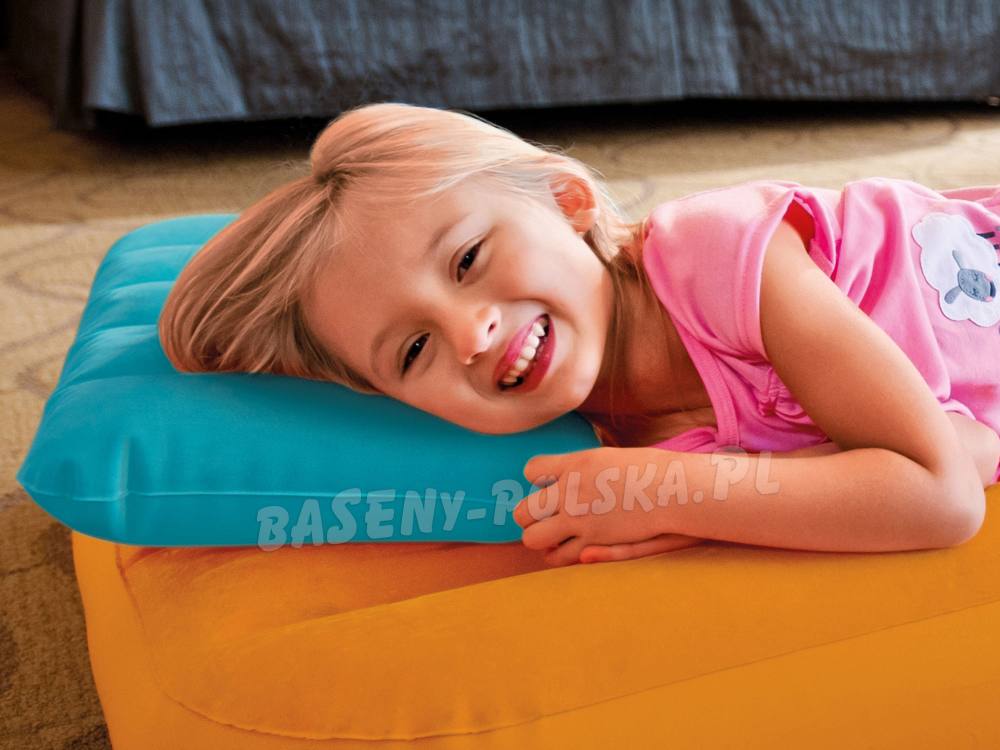 Cuscino Gonfiabile Intex Per Bambini - 43x28x9 Cm, Morbido E Portatile