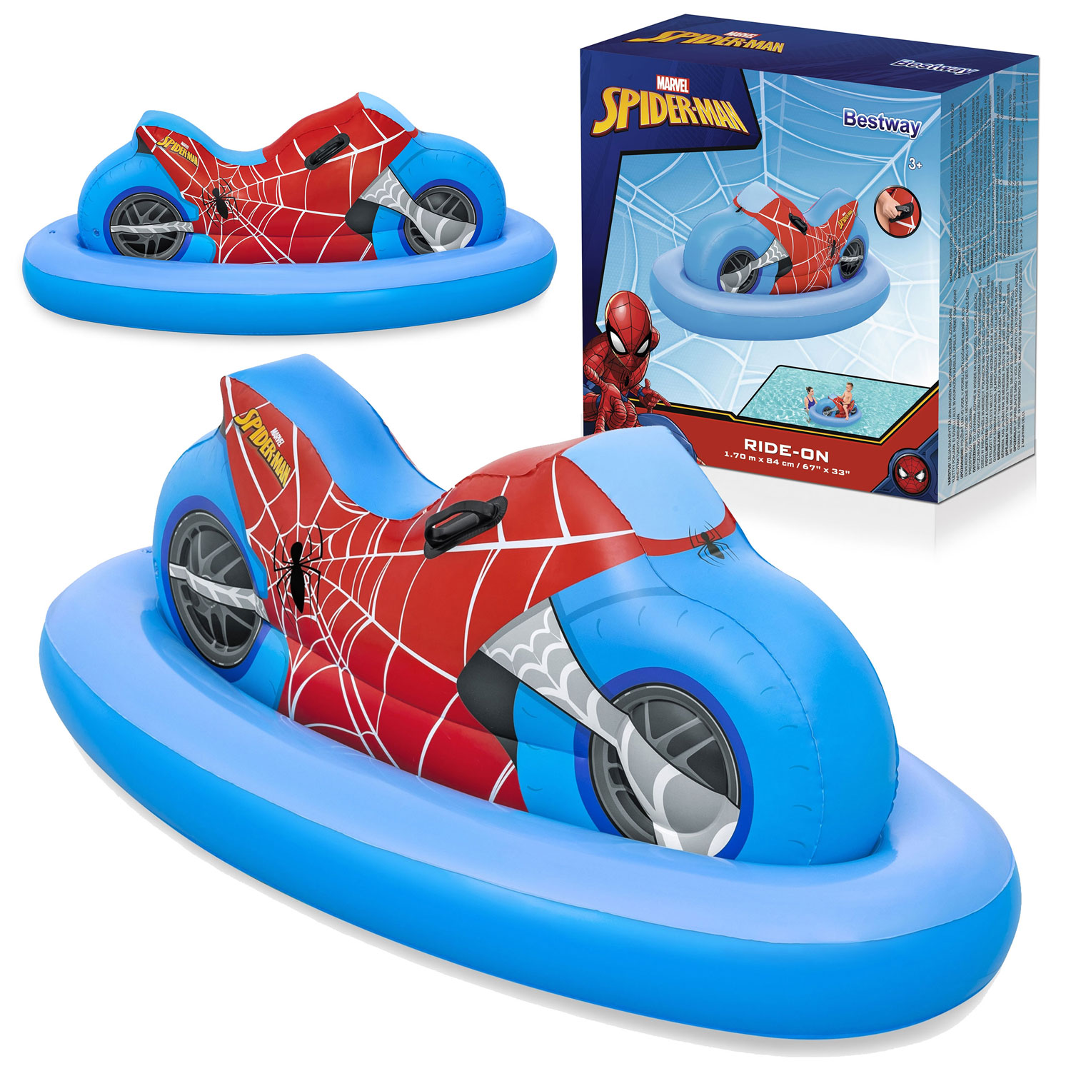 Motor wodny dmuchana zabawka Spider-man Bestway 98794