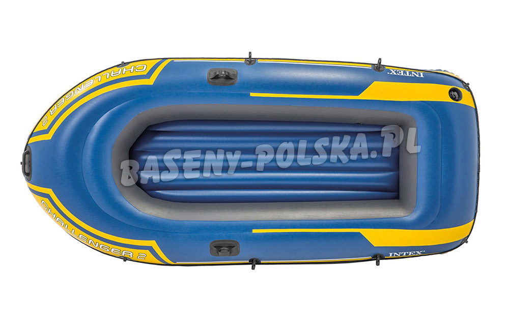 Ponton dwuosobowy Challenger 2 Set 236 x 114 x 41 cm 68367 INTEX