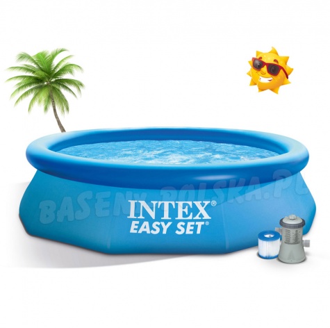 Basen ogrodowy Intex rozporowy 305 x 76 cm 3w1 z pompą i filtrem 28122