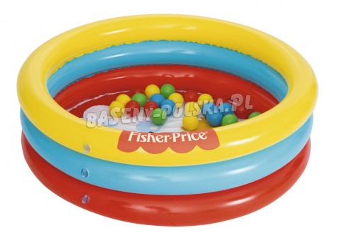 Basenik z piłeczkami dla dzieci Fisher Price 91 x 25 cm Bestway 93501