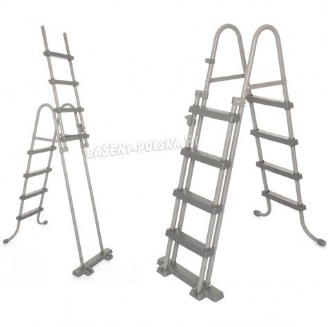 Bezpieczna drabinka Safety Ladder do basenów 122 cm Bestway 58331
