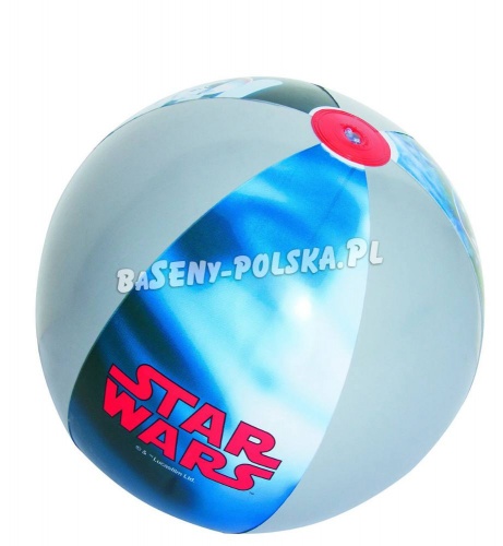 Dmuchana piłka plażowa Star Wars o średnicy 61cm Bestway 91204