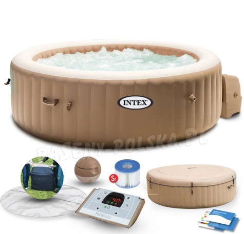 Dmuchane SPA Jacuzzi z hydromasażem 196 x 71 cm INTEX 28426 4-osobowe