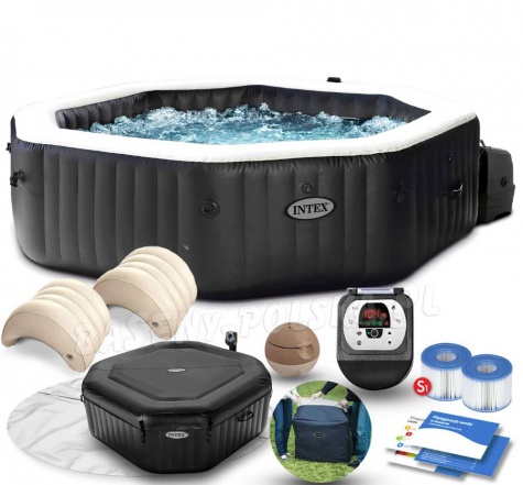 Dmuchane SPA jacuzzi z bąbelki i dysze INTEX 28462 218 x 71 cm