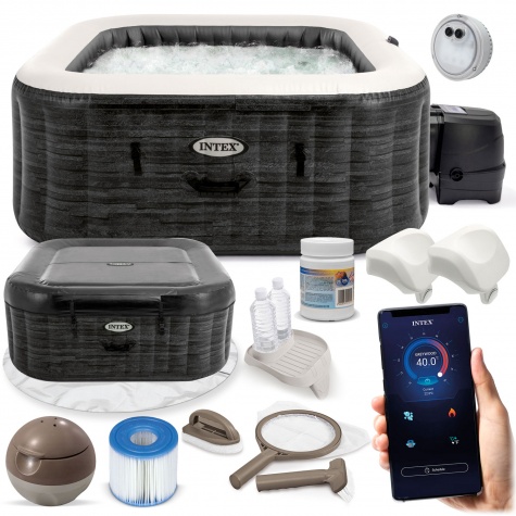 Dmuchane SPA jacuzzi z hydromasażem 4 osobowe INTEX 28450