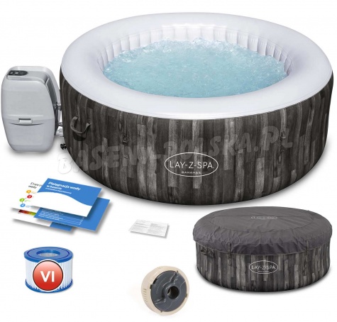 Dmuchane jacuzzi Bahamas Bestway 60005 Lay-Z Spa 180 x 66cm