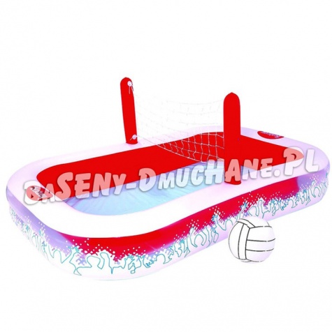 Dmuchany basen z siatkówką i piłką 254 x 168 x 97cm Bestway 54125