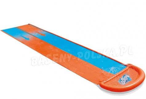 Dwuosobowa ślizgawka wodna Bestway 52328 z fontanną 2 tory 488 cm