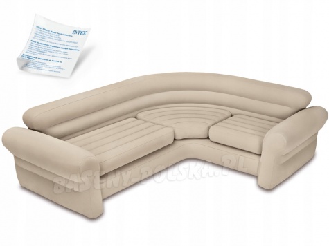 Kanapa narożna sofa dmuchana 257 x 203 x 76 cm INTEX 68575