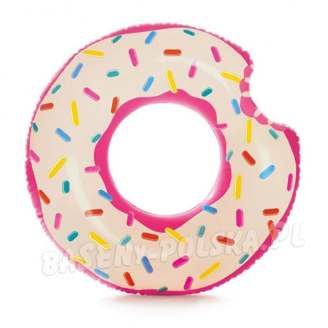 Koło do pływania Donut ciastko 107 cm INTEX 56265