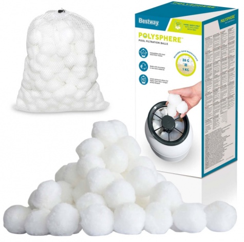 Kulki filtracyjne wkład filtr do pompy piaskowej Bestway 58475 Flowclear