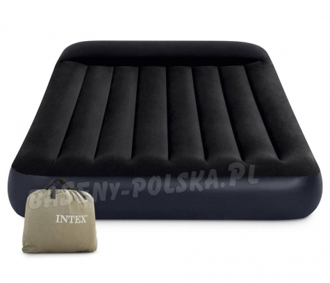 Materac dmuchany z pompką elektryczną Pillow Rest 191 x 137 x 25 cm INTEX 64148