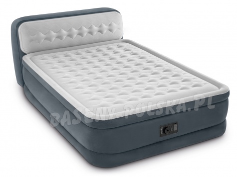 Materac łóżko dmuchane z pompką Ultra Plush Queen 236 x 152 x 46 cm INTEX 64448