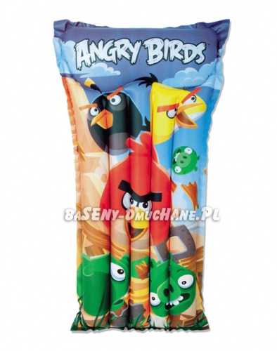 Materac plażowy dla dzieci Angry Birds 119 x 61 cm Bestway 96104