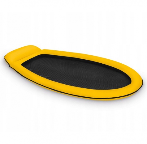 Materac plażowy z siatką 178 x 94 cm INTEX poduszka 58836 - pomarańczowy