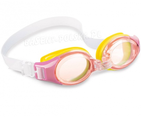 Okulary do pływania Junior 3 kolory dla dzieci od 3 lat 55601 Intex okularki