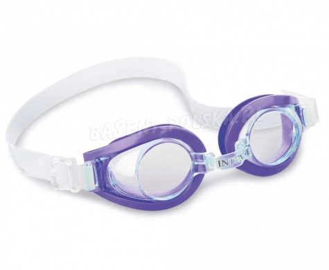 Okulary do pływania Play różne kolory dla dzieci od 8 lat Intex 55602