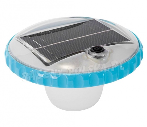 Pływająca lampka solarna basenowa oświetlenie LED do basenu INTEX 28695