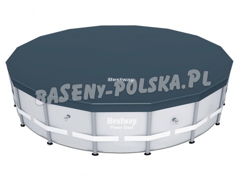 Pokrywa gumowa do basenu stelażowego 488 cm Bestway 58249