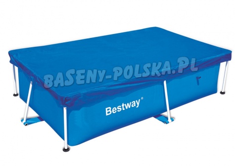 Pokrywa na basen stelażowy prostokątny 239 x 150 cm Bestway 58104