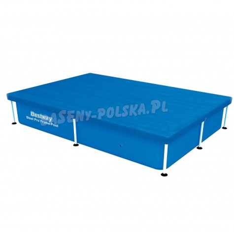 Pokrywa prostokątna na basen 221 x 150 cm Bestway 58103