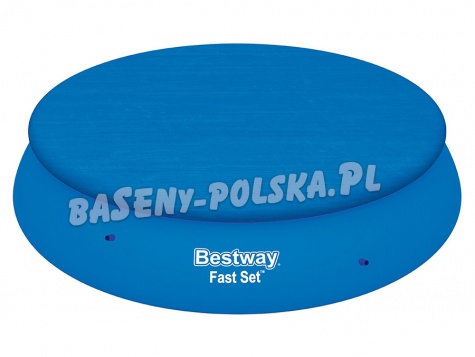 Pokrywa wiązana do basenu 396 cm Fast Set Bestway 58415