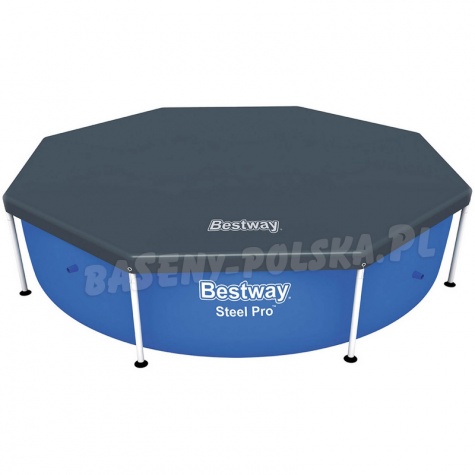 Pokrywa wiązana na basen stelażowy 244 cm Bestway 58301