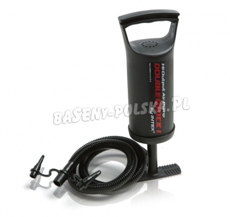 Pompka tłokowa do materacy Double Quick I 30 cm Intex 68612