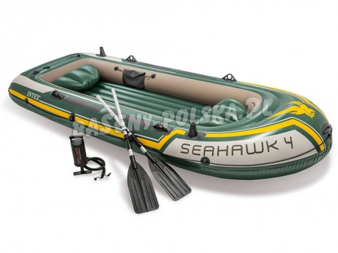 Ponton Seahawk 4 Set 351 x 145 x 48 cm INTEX 68351 z wiosłami i pompką