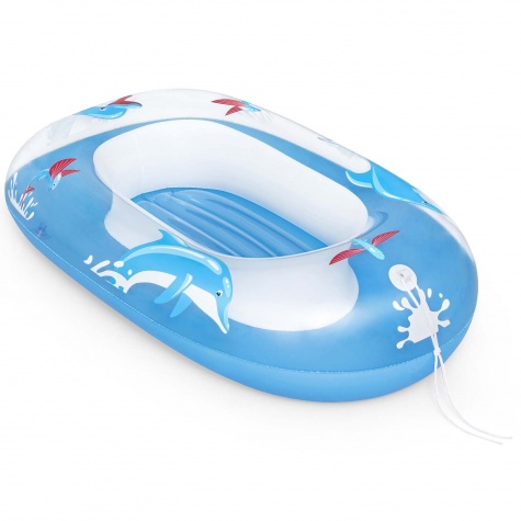 Ponton plażowy do pływania delfin 102 x 69 cm Bestway 34037 dla dzieci