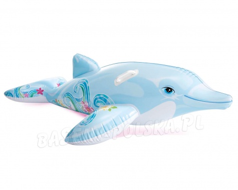 Zabawka dmuchana Delfin dla dzieci 175 x 66 cm INTEX 58535
