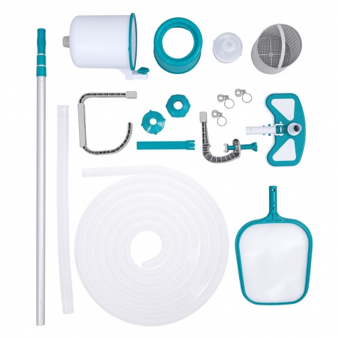 Zestaw czyszczący do czyszczenia basenów dna basenu Bestway 58237 skimmer