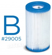 Duże filtry 6 x Filtr do pompy 9463 litrów typ B Intex 29005