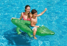 Aligator dmuchany krokodyl do pływania 168 x 86 cm INTEX 58546
