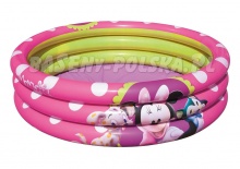 Basen dmuchany dla dzieci Myszka Minnie 102 x 25 cm Bestway 91060