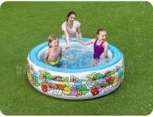 Basen dmuchany dla dzieci kolorowanka 152 x 51cm Bestway 51121