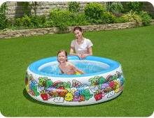 Basen dmuchany dla dzieci kolorowanka 152 x 51cm Bestway 51121