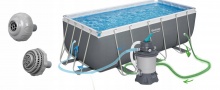 Basen ogrodowy prostokątny 412 x 201 x 122 cm 10w1 Bestway 56457