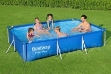 Basen ogrodowy 300 x 201 x 66 cm Bestway 56404 prostokątny