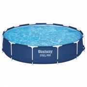 Basen ogrodowy stelażowy 366 x 76 cm Bestway 56706 okrągły