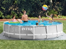 Basen ogrodowy stelażowy 457 x 107 cm 12w1 INTEX 26724GN