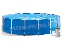 Basen ogrodowy stelażowy 457 x 122 cm 12w1 INTEX 28242GN