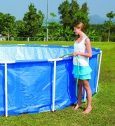 Basen ogrodowy stelażowy 457 x 122 cm 9w1 INTEX 28236 zestaw