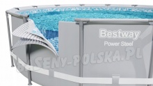 Basen ogrodowy stelażowy 488 x 122 cm 12w1 Bestway 56451