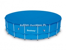 Basen ogrodowy stelażowy 549 x 107 cm 7w1 Bestway