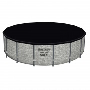 Basen ogrodowy stelażowy 549 x 122 cm 11w1 Bestway 5618Y szary